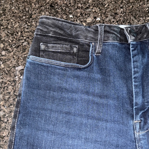 NWT Frame Le One Two Tone Skinny Jeans - Picture 7 of 12